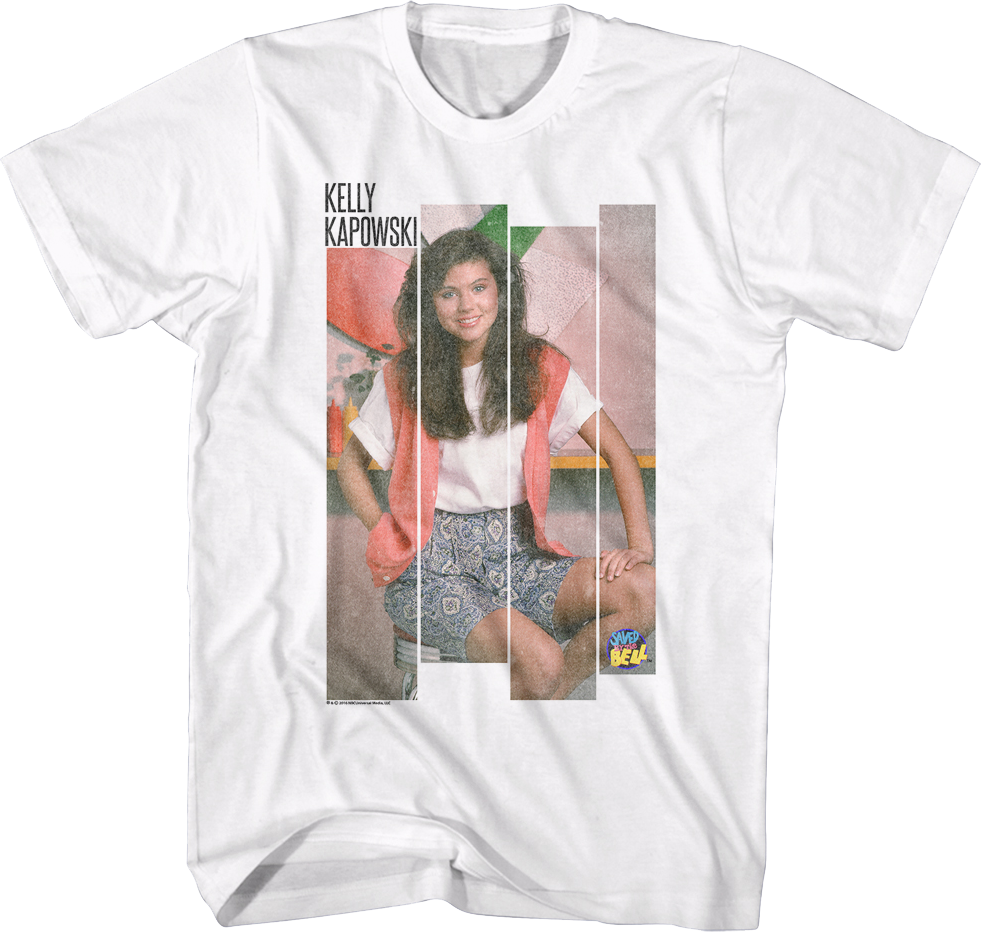 Bayside Blocks Kelly Kapowski Saved By The Bell T-Shirt product image 1