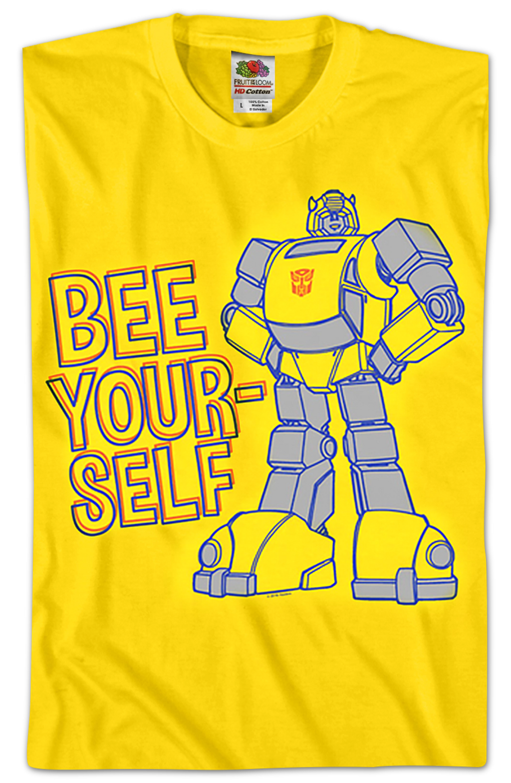Bee Yourself Bumblebee Transformers T-Shirt product image 2