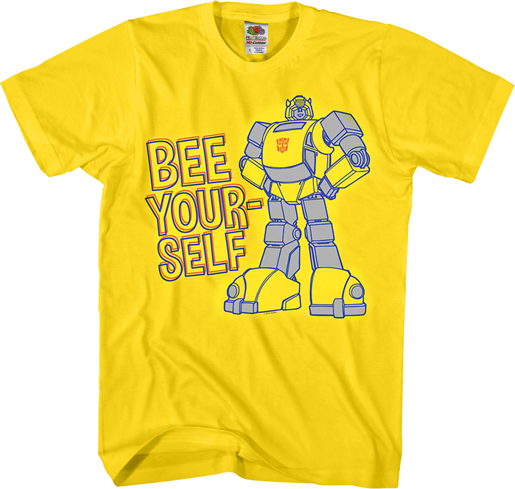 Bee Yourself Bumblebee Transformers T-Shirt product image 1