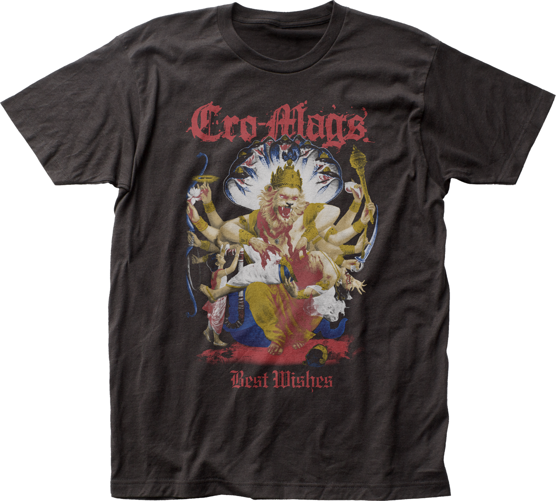 Best Wishes Cro-Mags T-Shirt product image 1