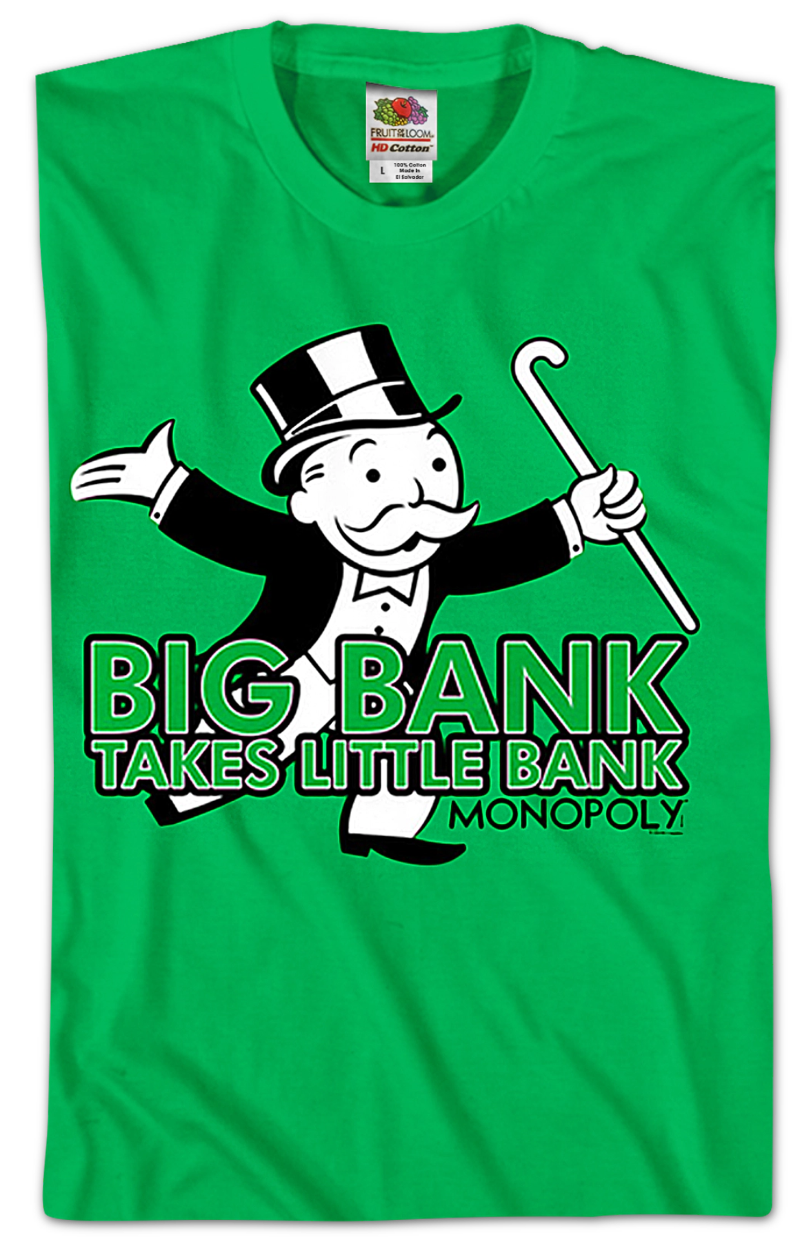 Big Bank Takes Little Monopoly T-Shirt product image 2