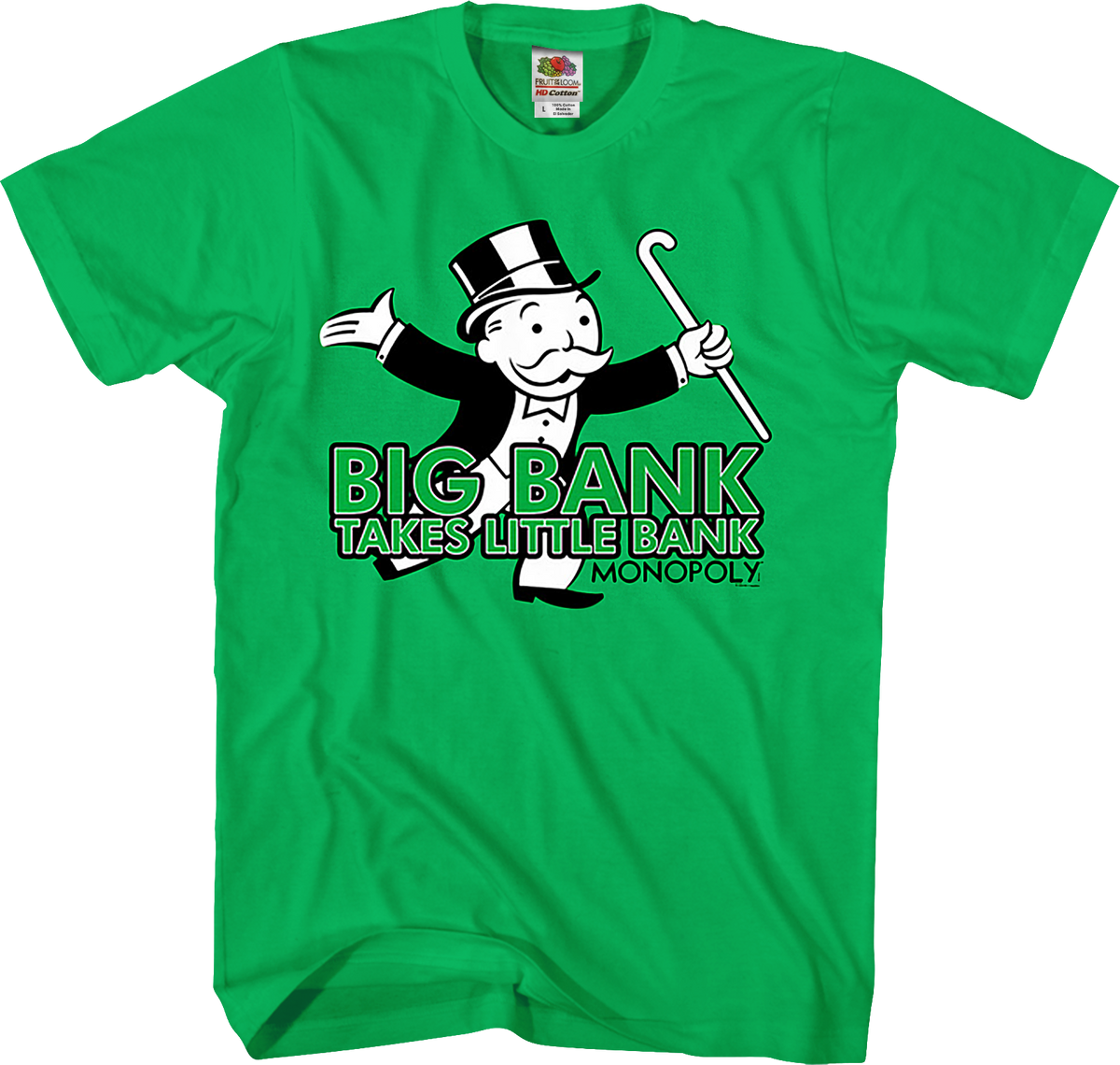 Big Bank Takes Little Monopoly T-Shirt product image 1