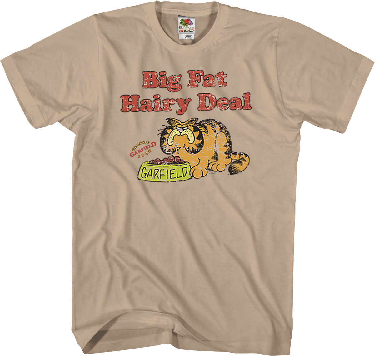 Big Fat Hairy Deal Garfield T-Shirt product image 1