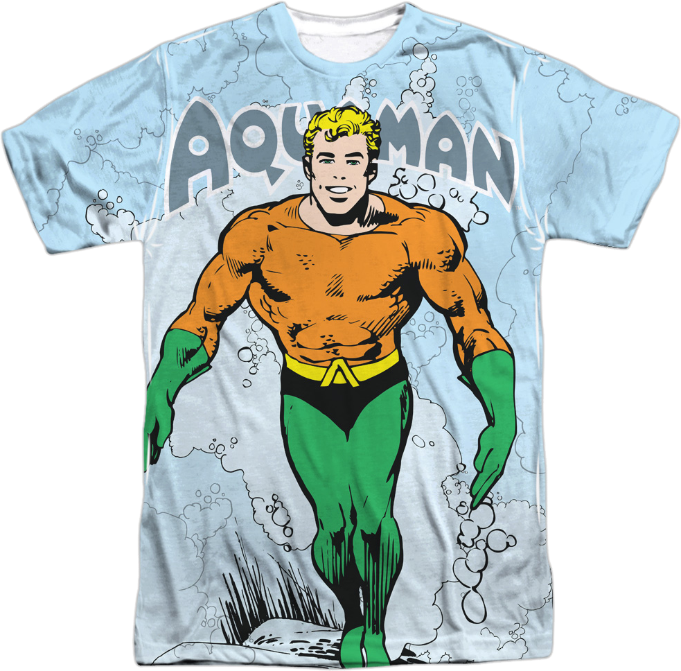 Big Print Aquaman T-Shirt product image 1