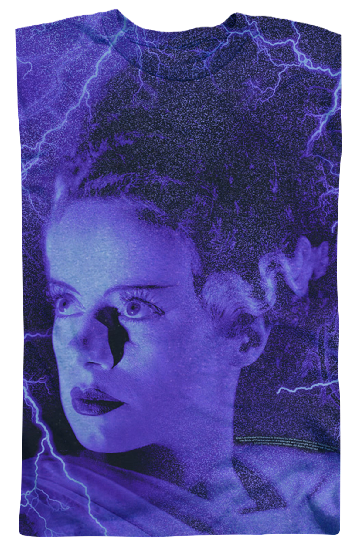 Big Print Bride Of Frankenstein T-Shirt product image 2