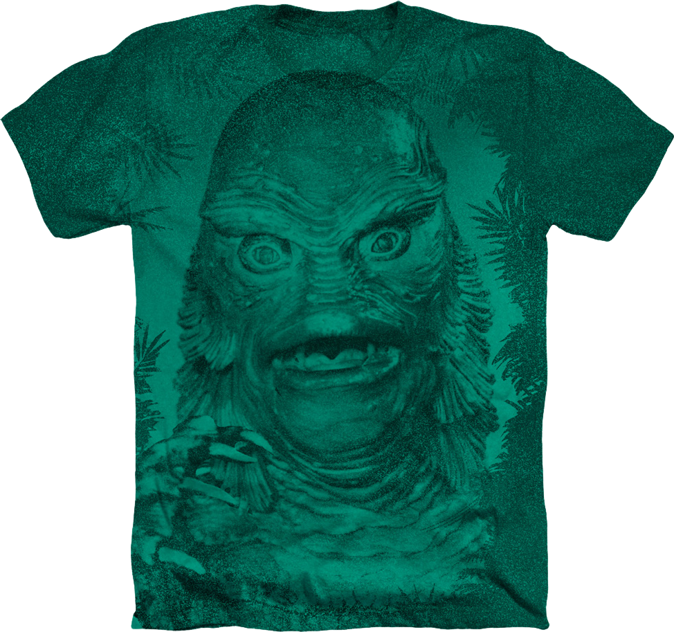 Big Print Creature From The Black Lagoon T-Shirt product image 1