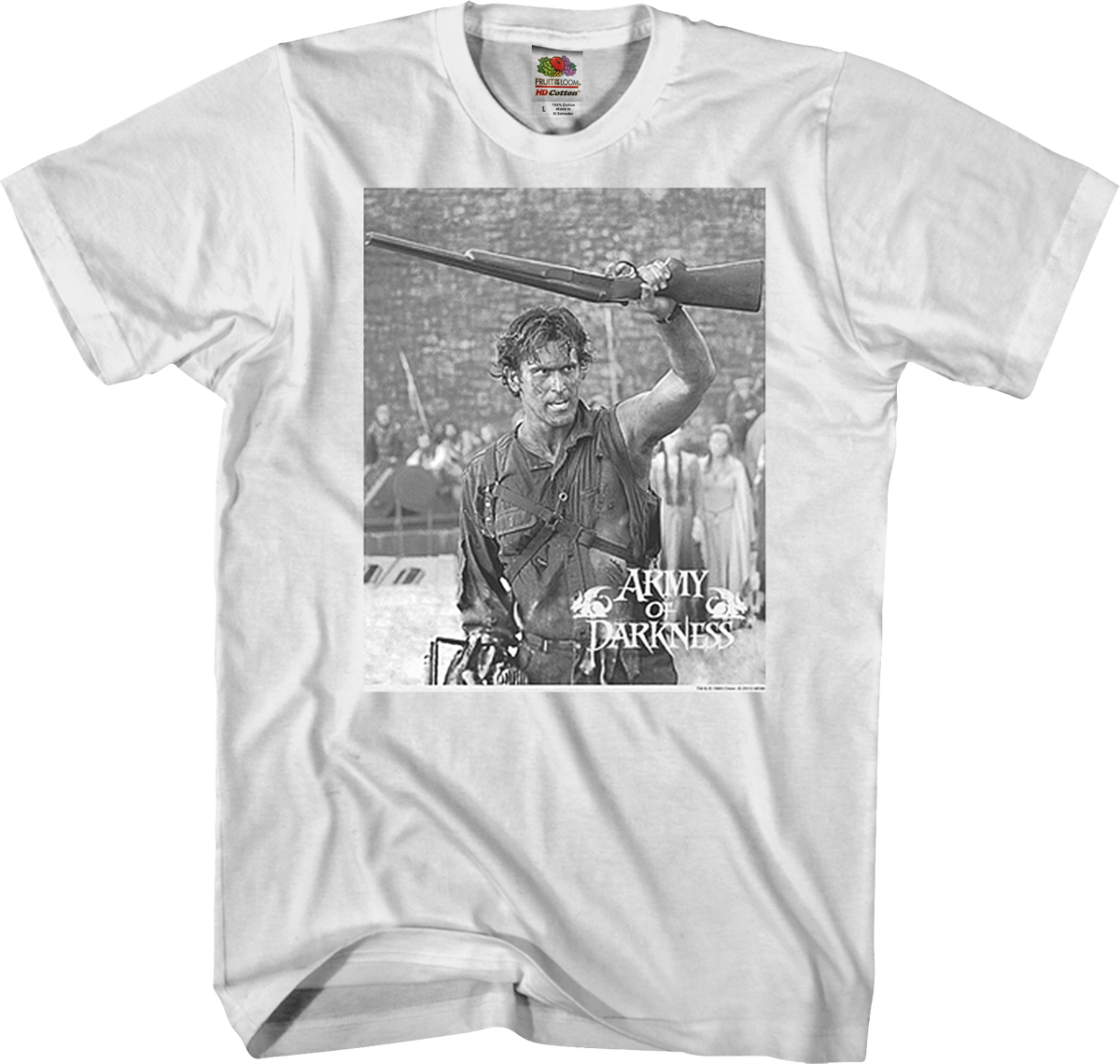 Black and White Boom Stick Army of Darkness T-Shirt product image 1