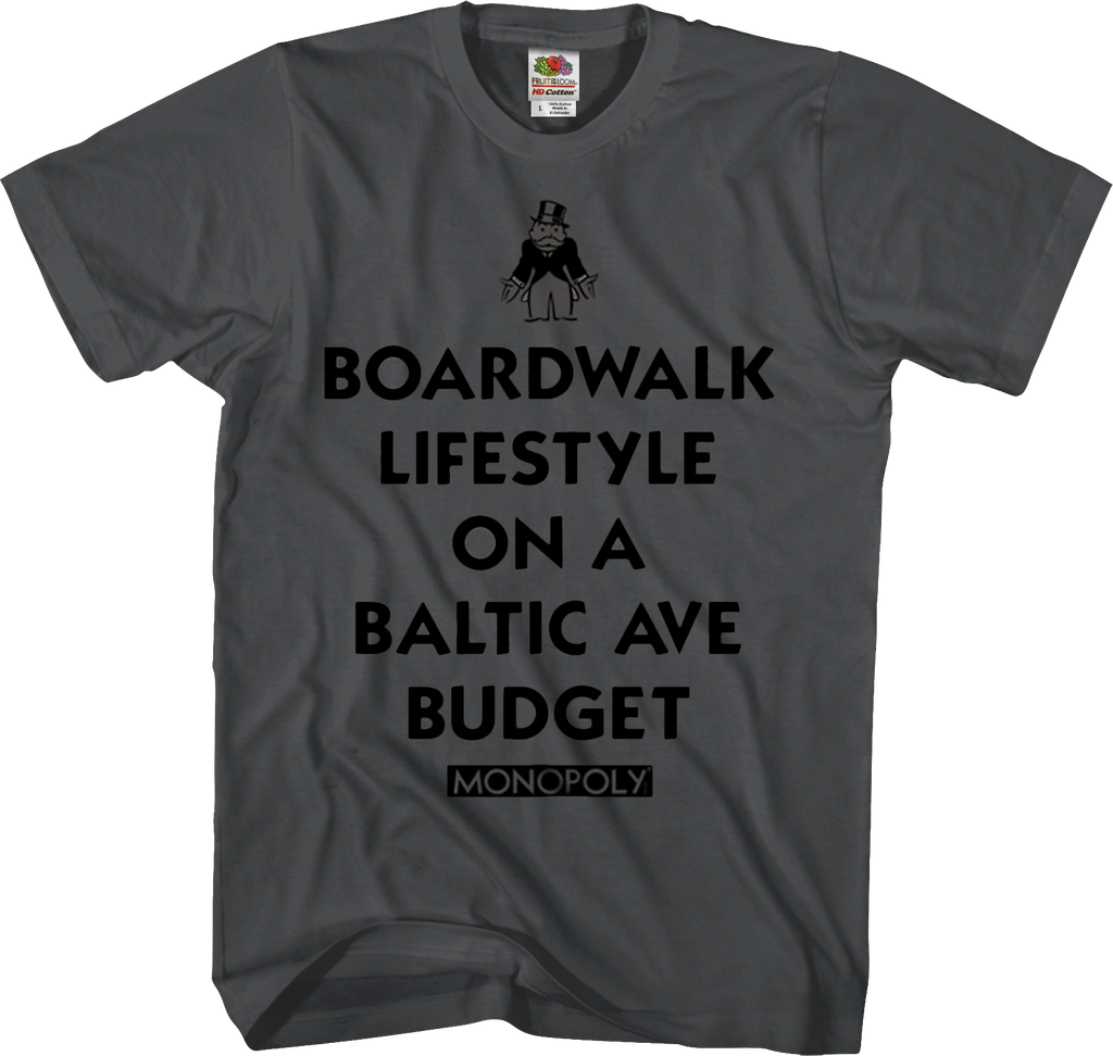 Boardwalk Lifestyle Monopoly T-Shirt product image 1
