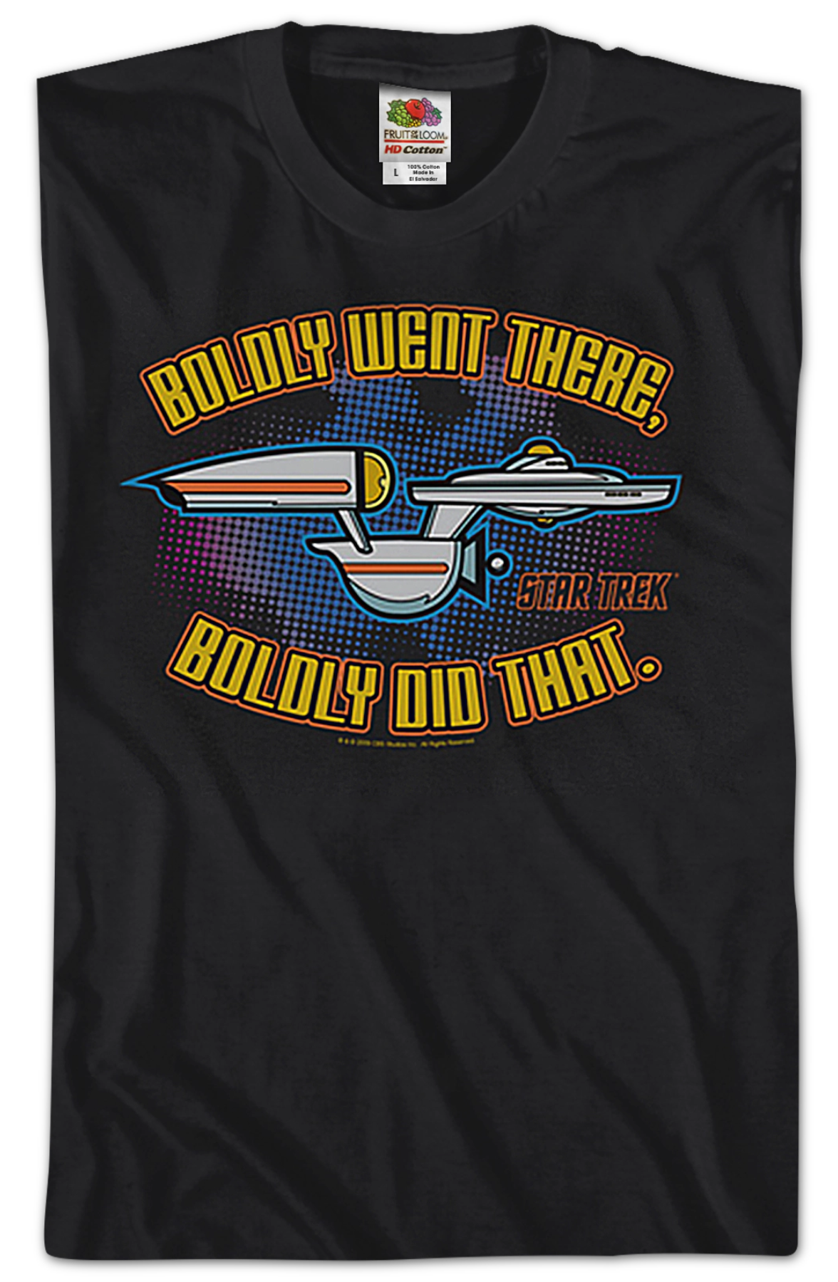 Boldly Went There Did That Star Trek T-Shirt product image 2