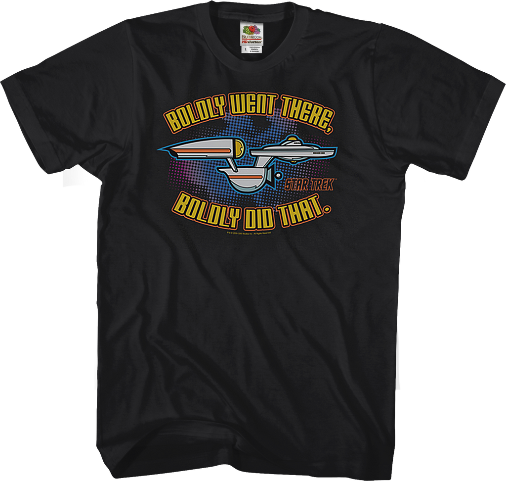 Boldly Went There Did That Star Trek T-Shirt product image 1