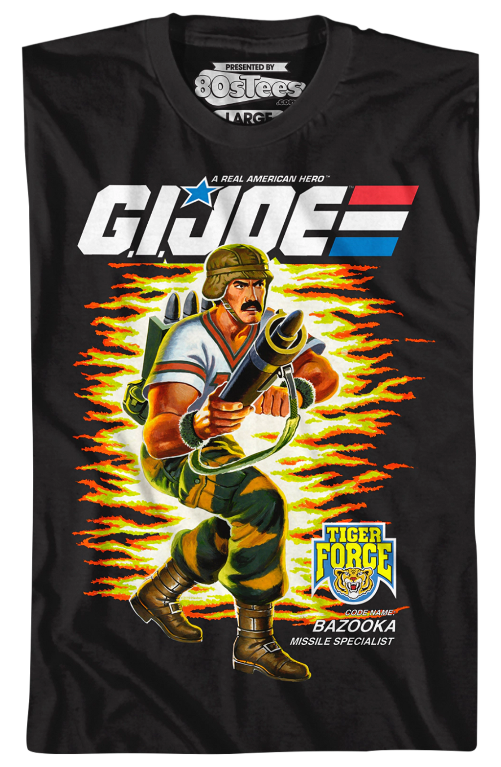 Box Art Bazooka GI Joe T-Shirt product image 2