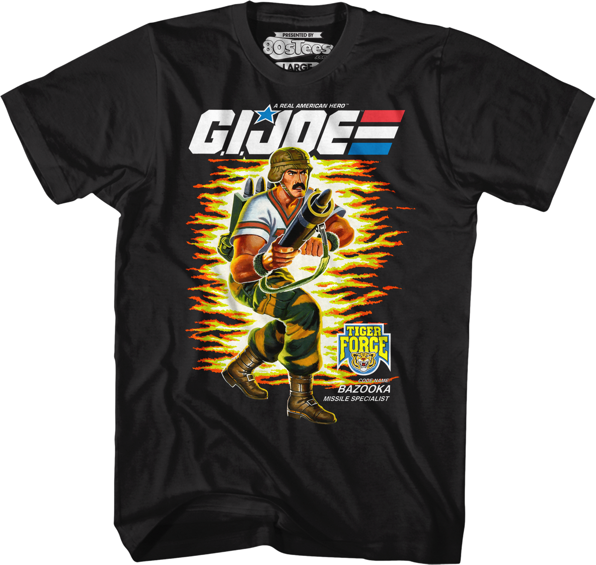 Box Art Bazooka GI Joe T-Shirt product image 1