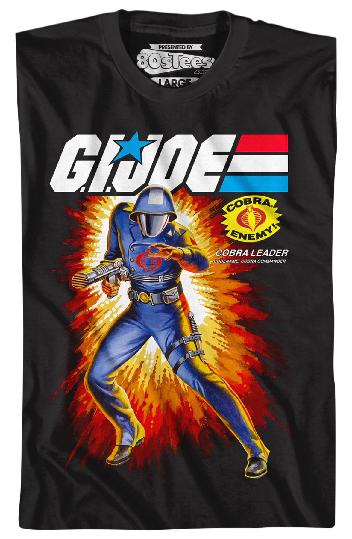 Box Art Cobra Commander GI Joe T-Shirt product image 2