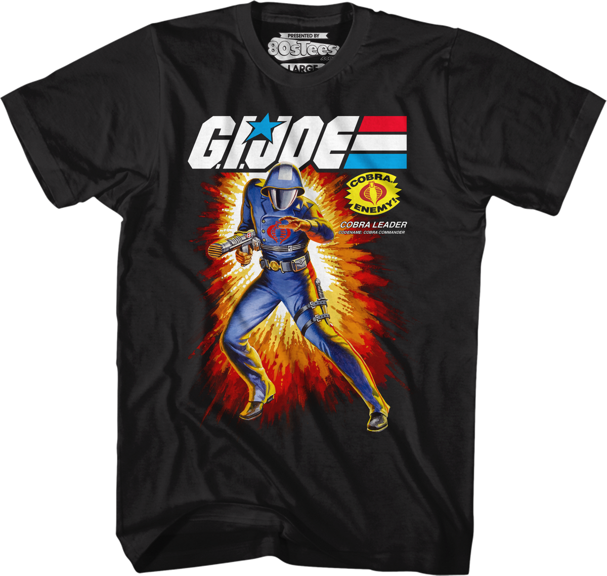 Box Art Cobra Commander GI Joe T-Shirt product image 1