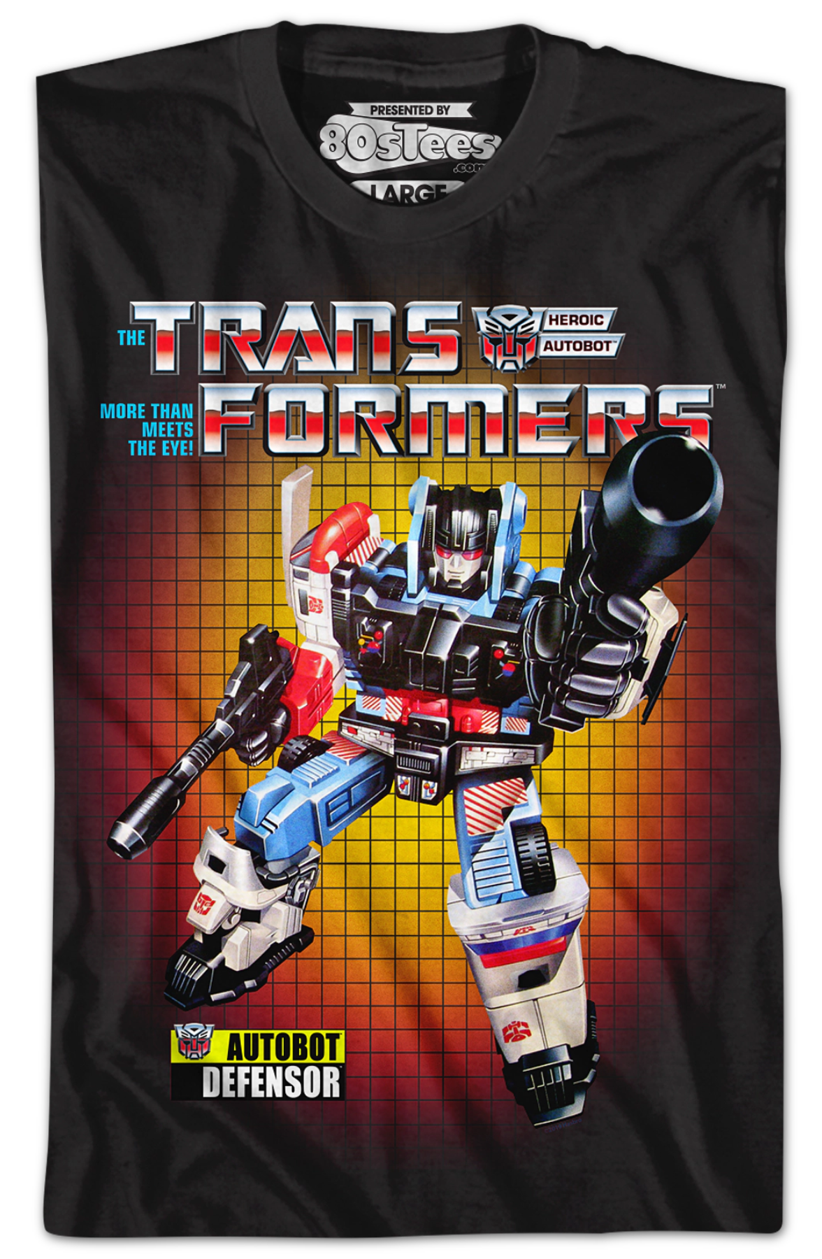 Box Art Defensor Transformers T-Shirt product image 2