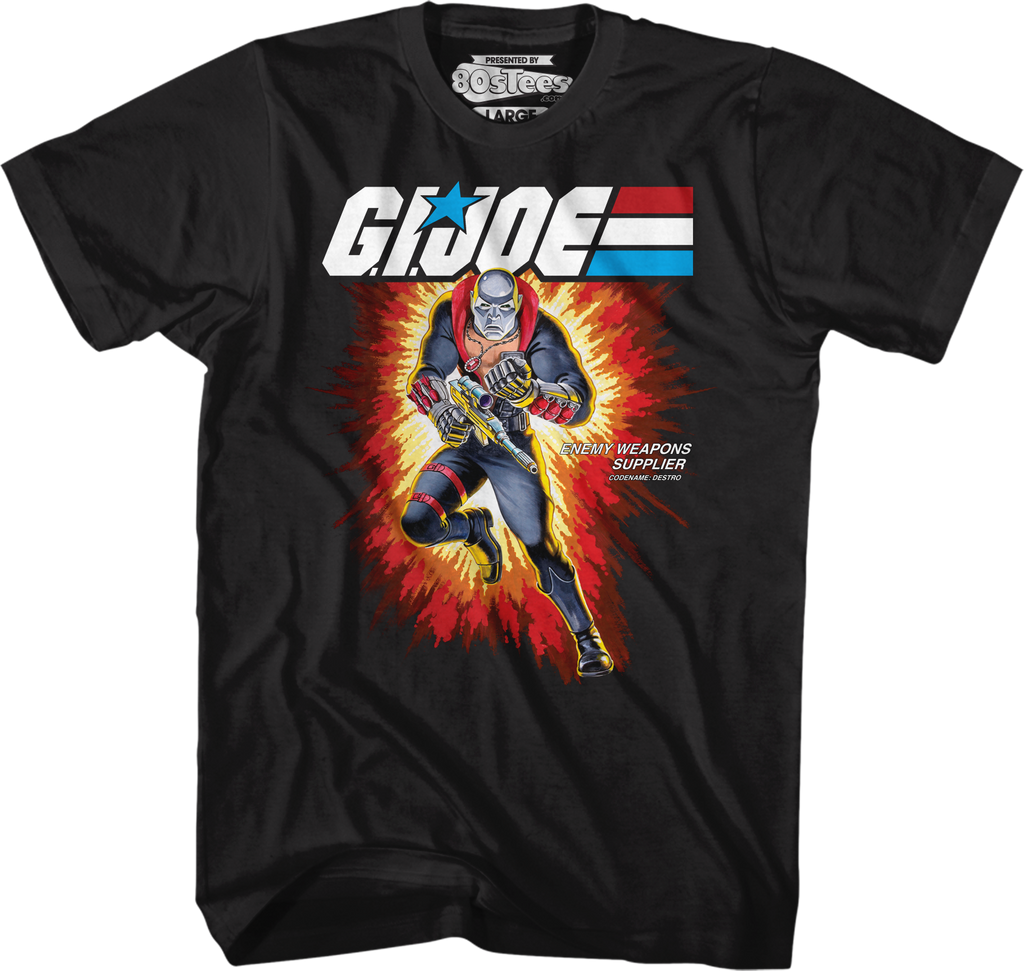 Box Art Destro GI Joe T-Shirt product image 1