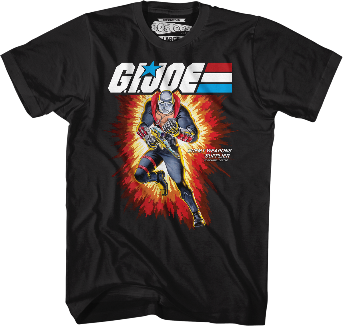 Box Art Destro GI Joe T-Shirt product image 1