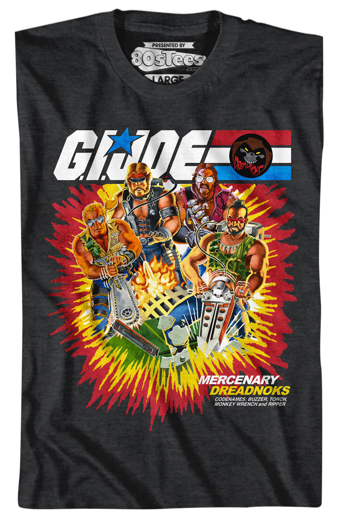 Box Art Dreadnoks GI Joe T-Shirt product image 2