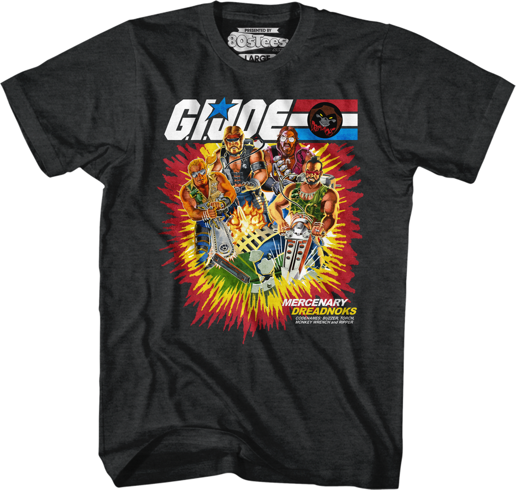 Box Art Dreadnoks GI Joe T-Shirt product image 1