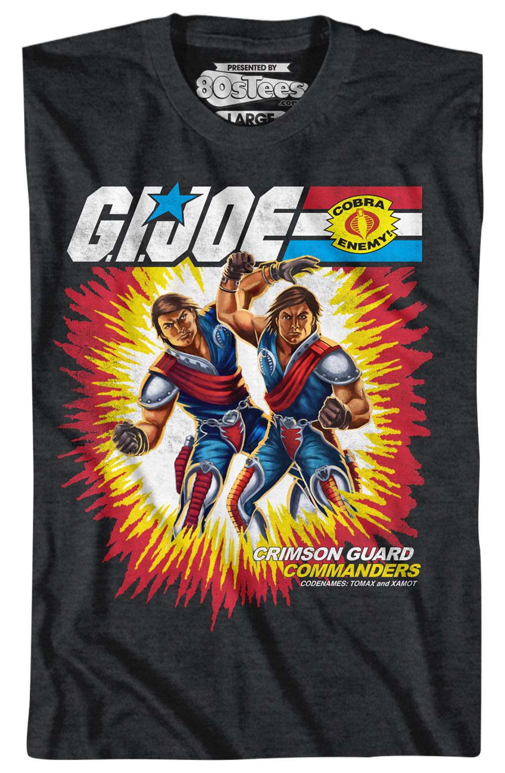 Box Art Tomax and Xamot GI Joe T-Shirt product image 2