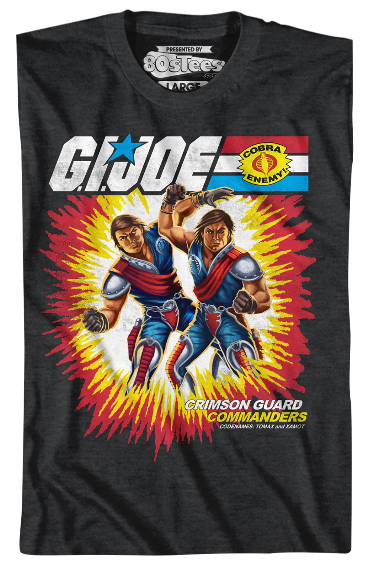 Box Art Tomax and Xamot GI Joe T-Shirt product image 2
