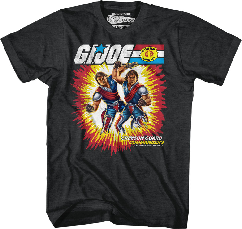 Box Art Tomax and Xamot GI Joe T-Shirt product image 1