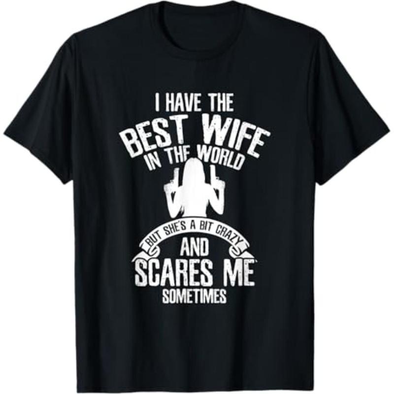 Summer t Shirts I have the best Wife Humor T-Shirt product image 1