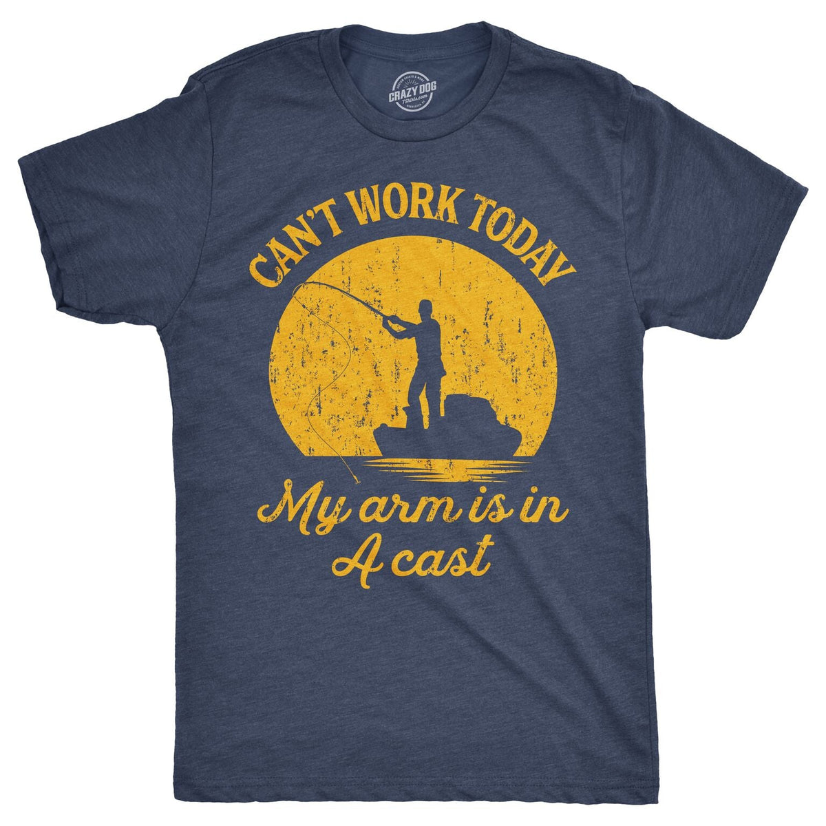 Can't Work Today My Arm Is In A Cast Men's T Shirt product image 1