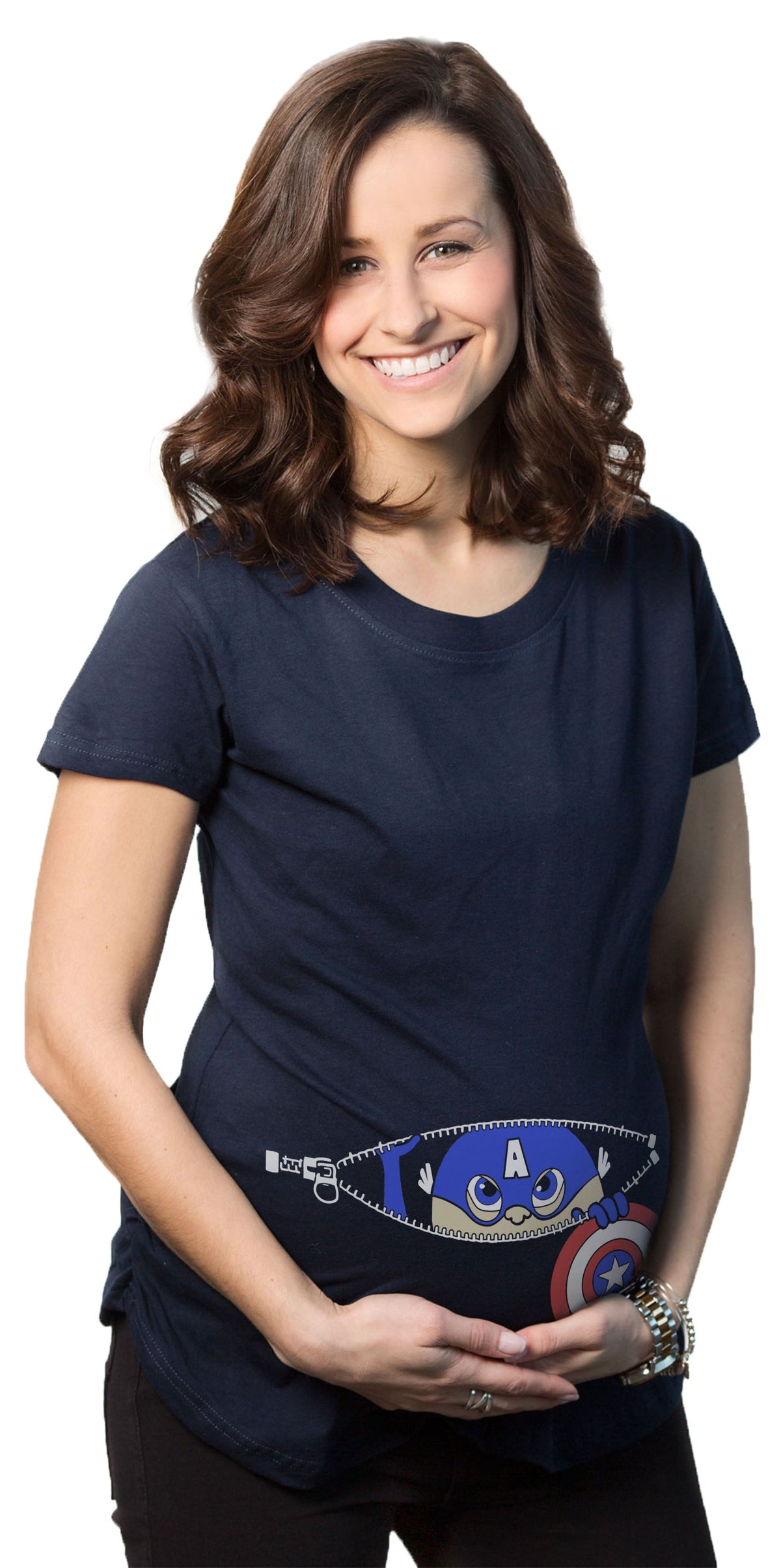 Peeking Captain Maternity T Shirt product image 5