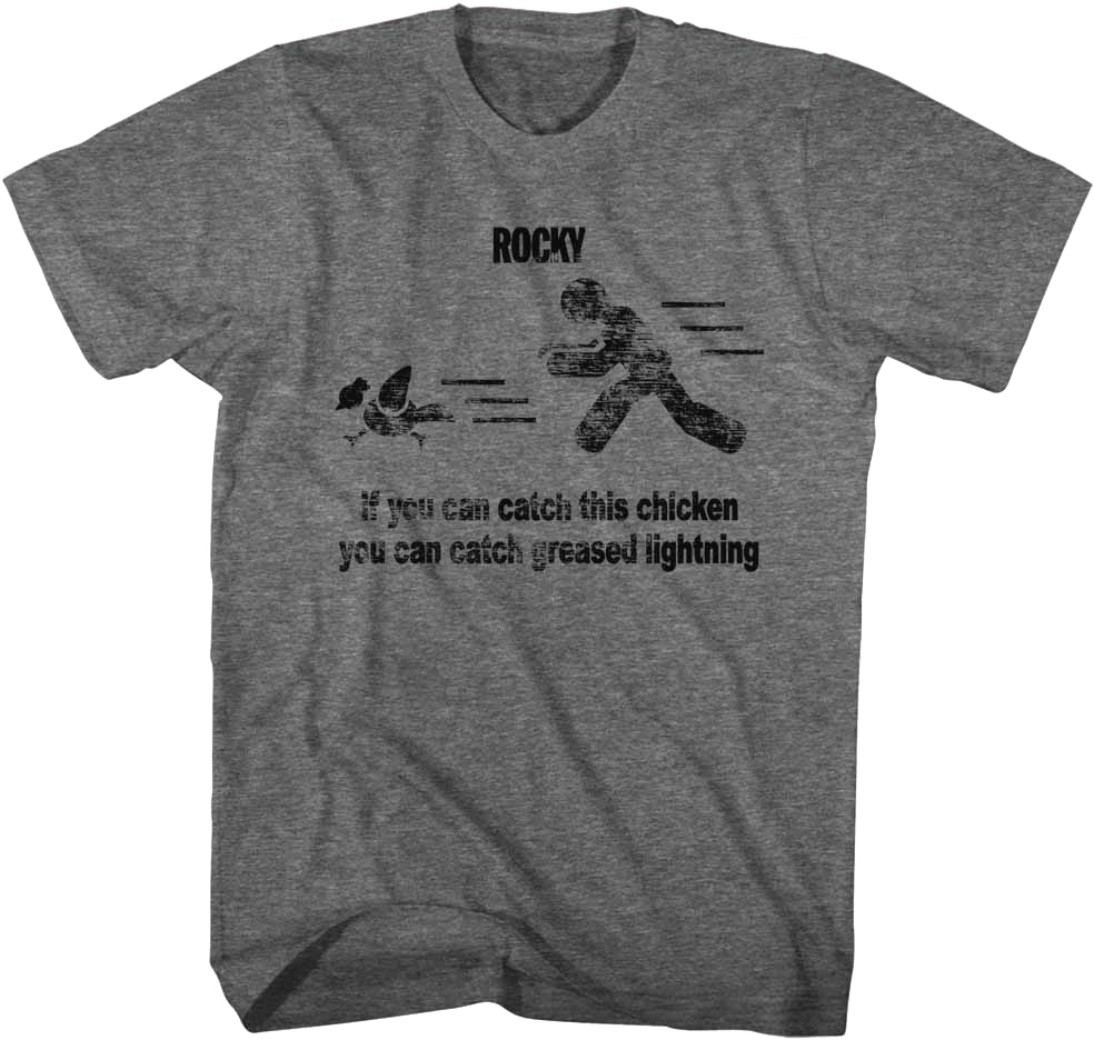 Catch This Chicken Rocky T-Shirt product image 1