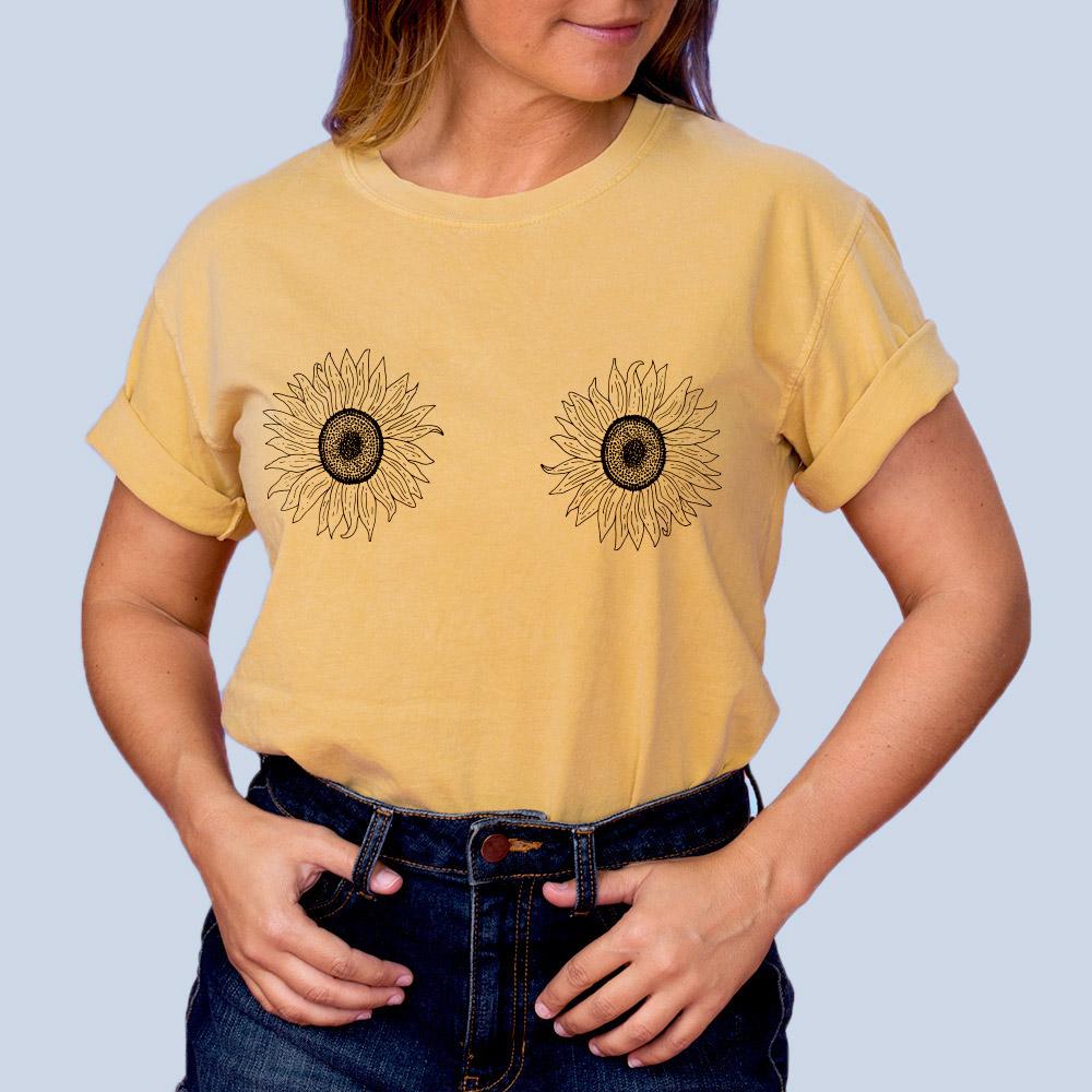 Sunflower Boobs Shirt product image 2