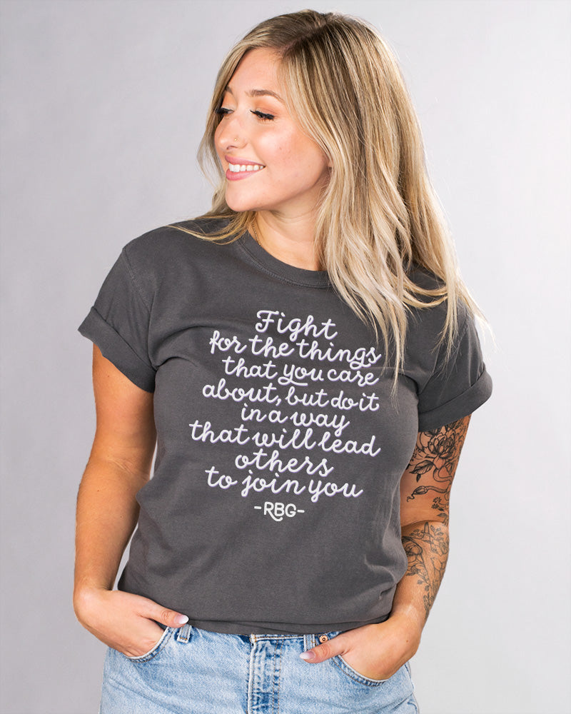 Fight For What You Care About Shirt product image 2