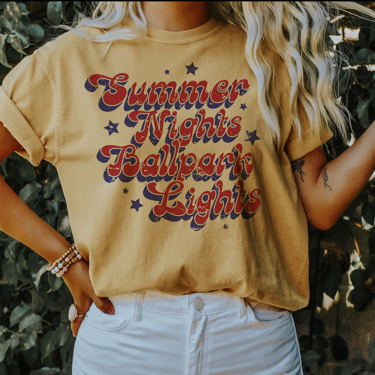 Summer Nights Baseball Shirt product image 1