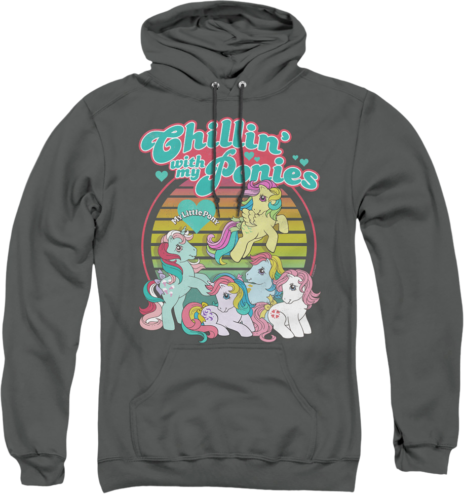 Chillin' With My Ponies My Little Pony Hoodie product image 1