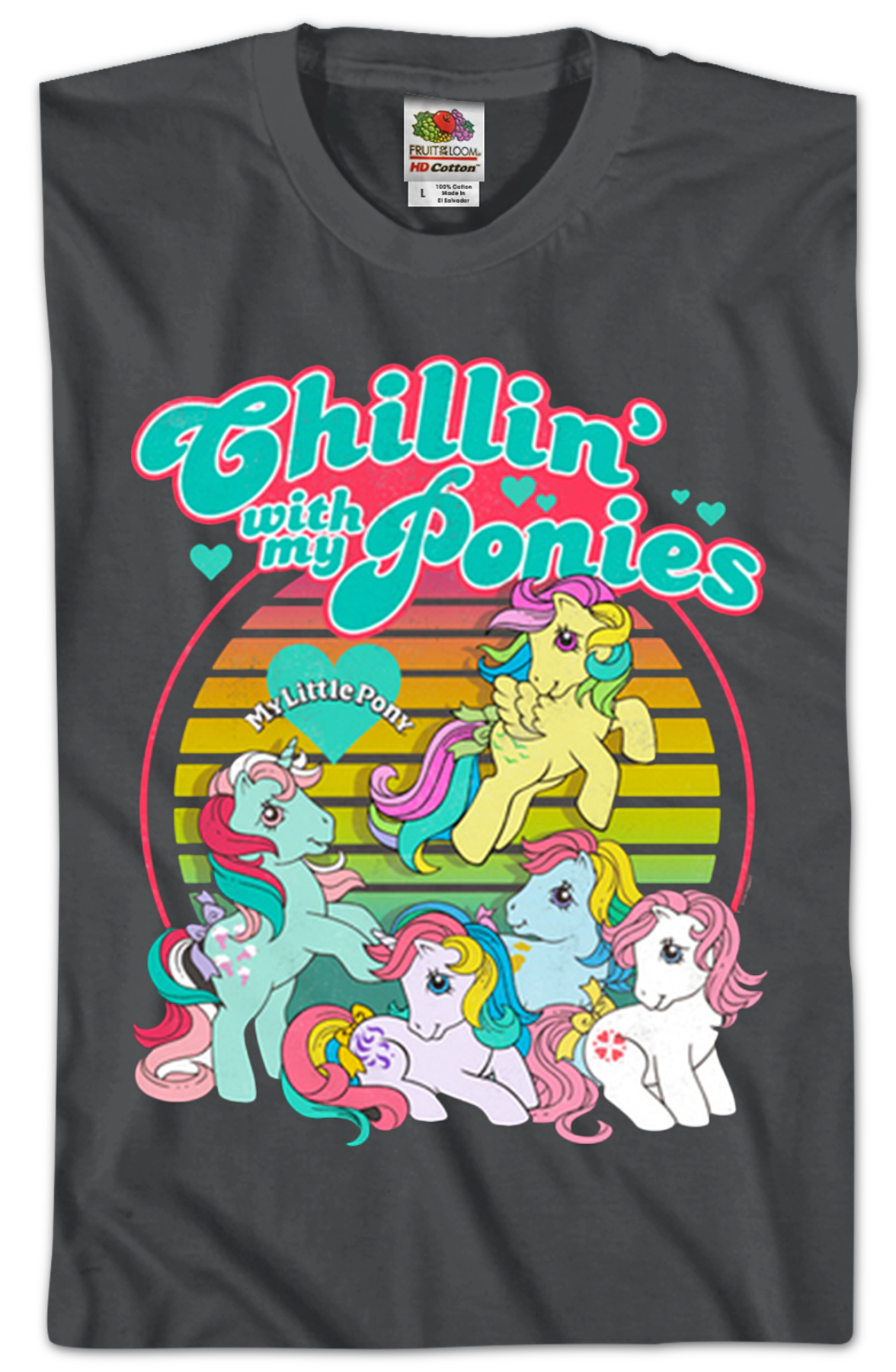 Chillin' With My Ponies My Little Pony T-Shirt product image 2