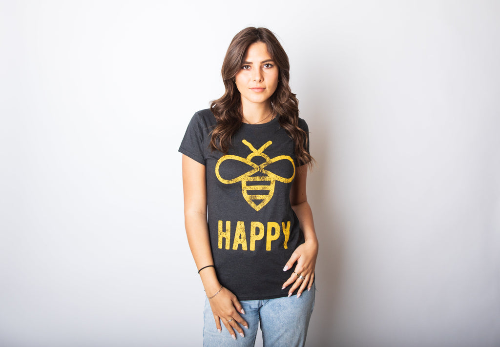 Bee Happy Women's T Shirt product image 4