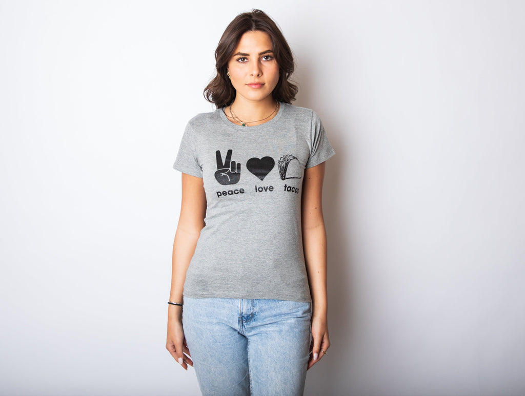 Peace Love Tacos Women's T Shirt product image 3