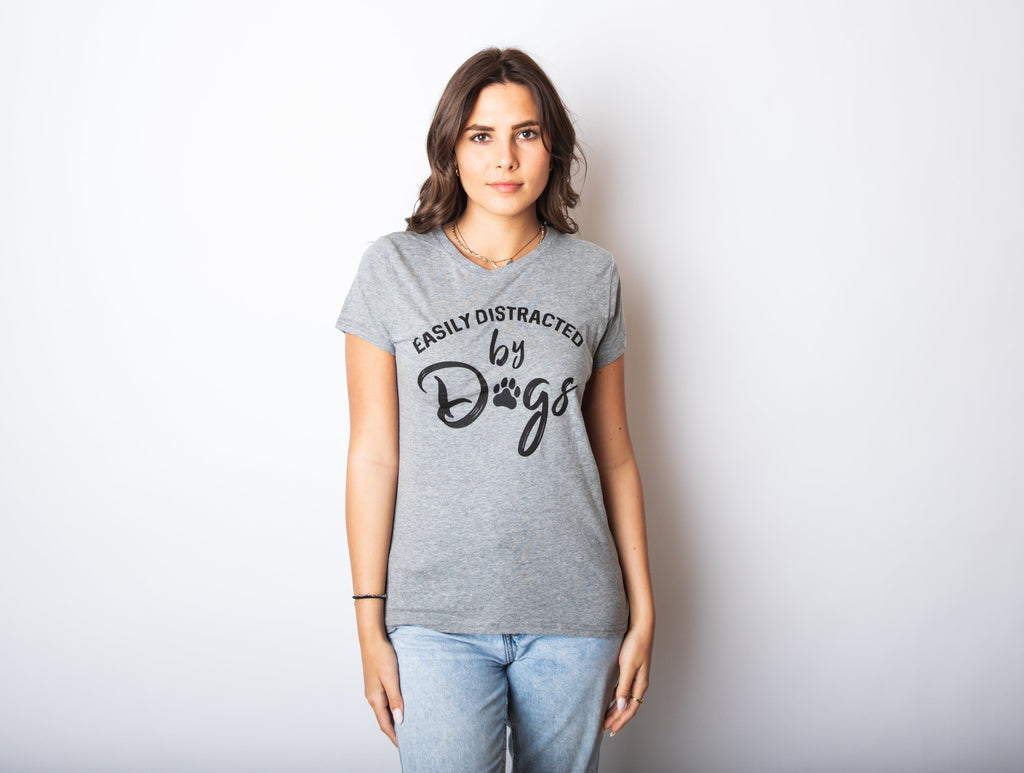 Easily Distracted By Dogs Women's T Shirt product image 2
