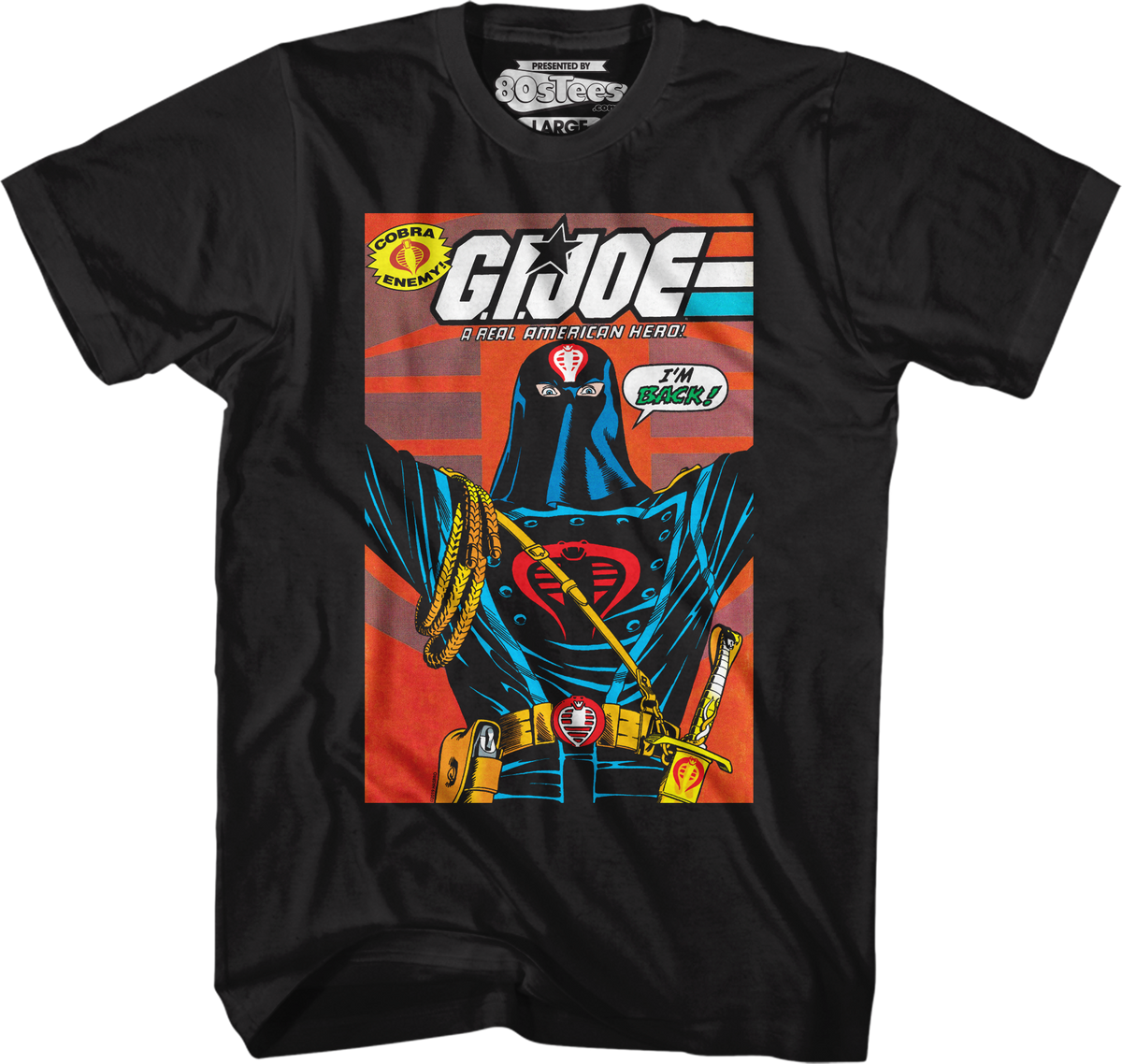 Cobra Commander Seeds Of Empire Cover GI Joe T-Shirt product image 1