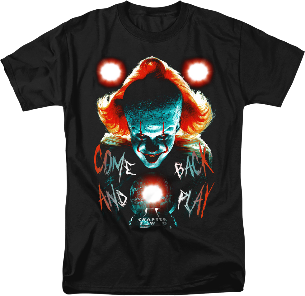 Come Back And Play IT Chapter Two Shirt product image 1