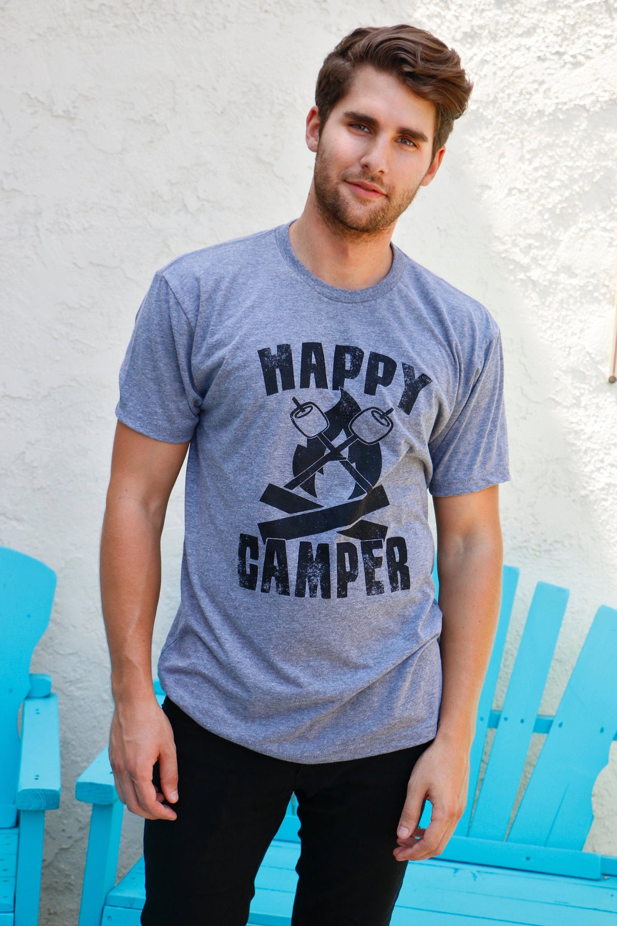 Happy Camper Men's T Shirt product image 4