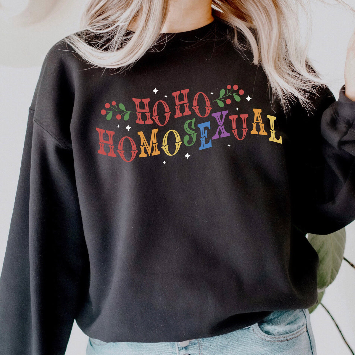 Ho Ho Homosexual Sweatshirt product image 1