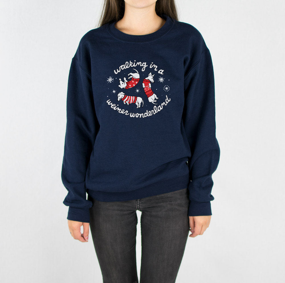 Weiner Wonderland Crewneck Sweatshirt product image 2