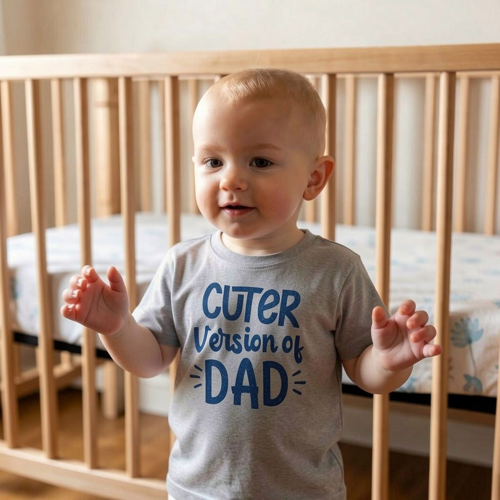Cuter Version Of Dad Toddler T Shirt product image 4