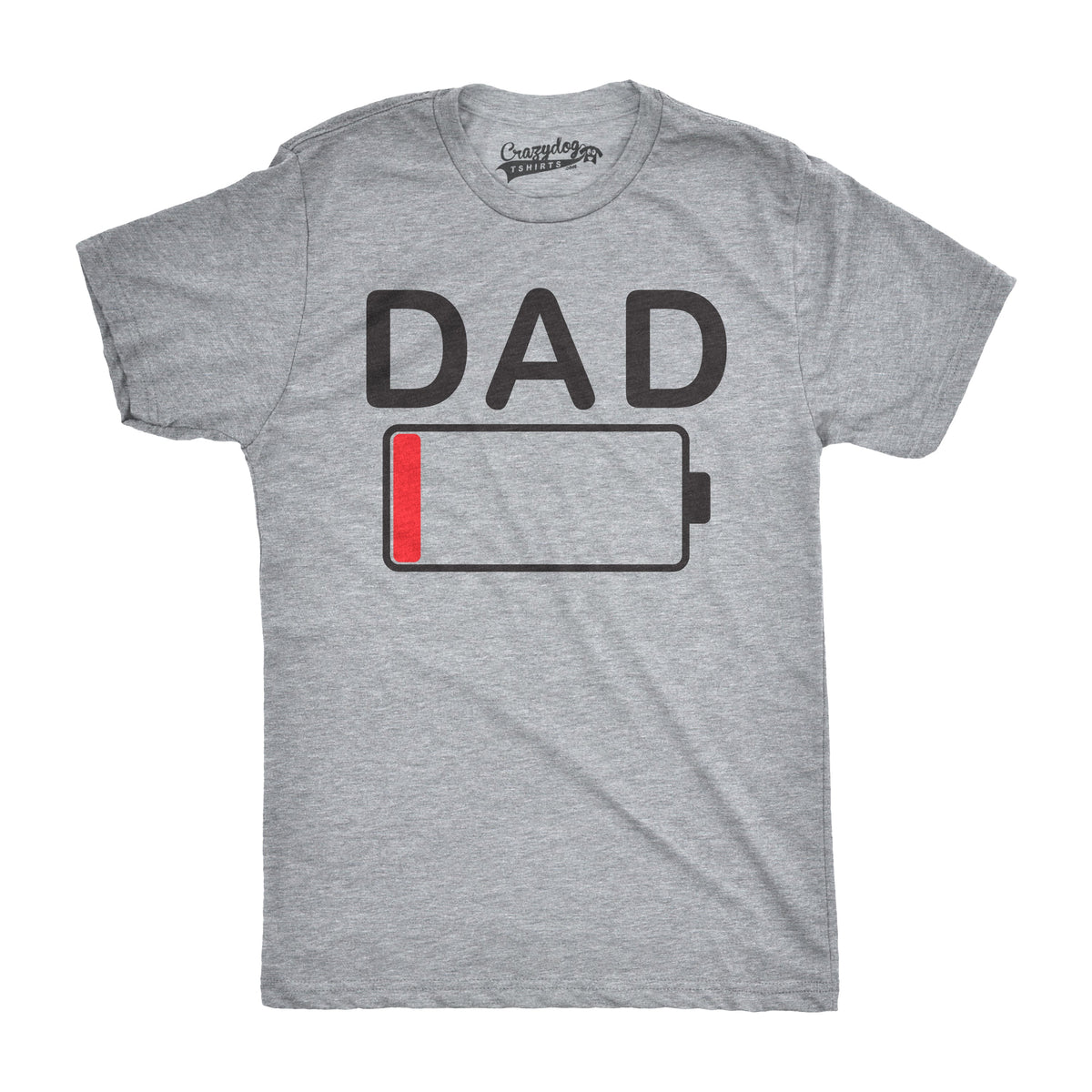 Dad Battery Low Men's T Shirt product image 6