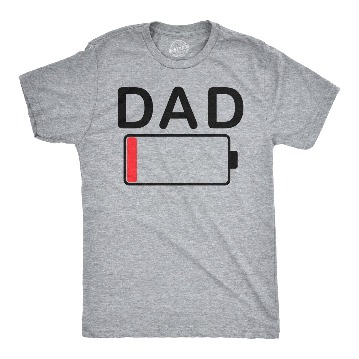 Dad Battery Low Men's T Shirt product image 1