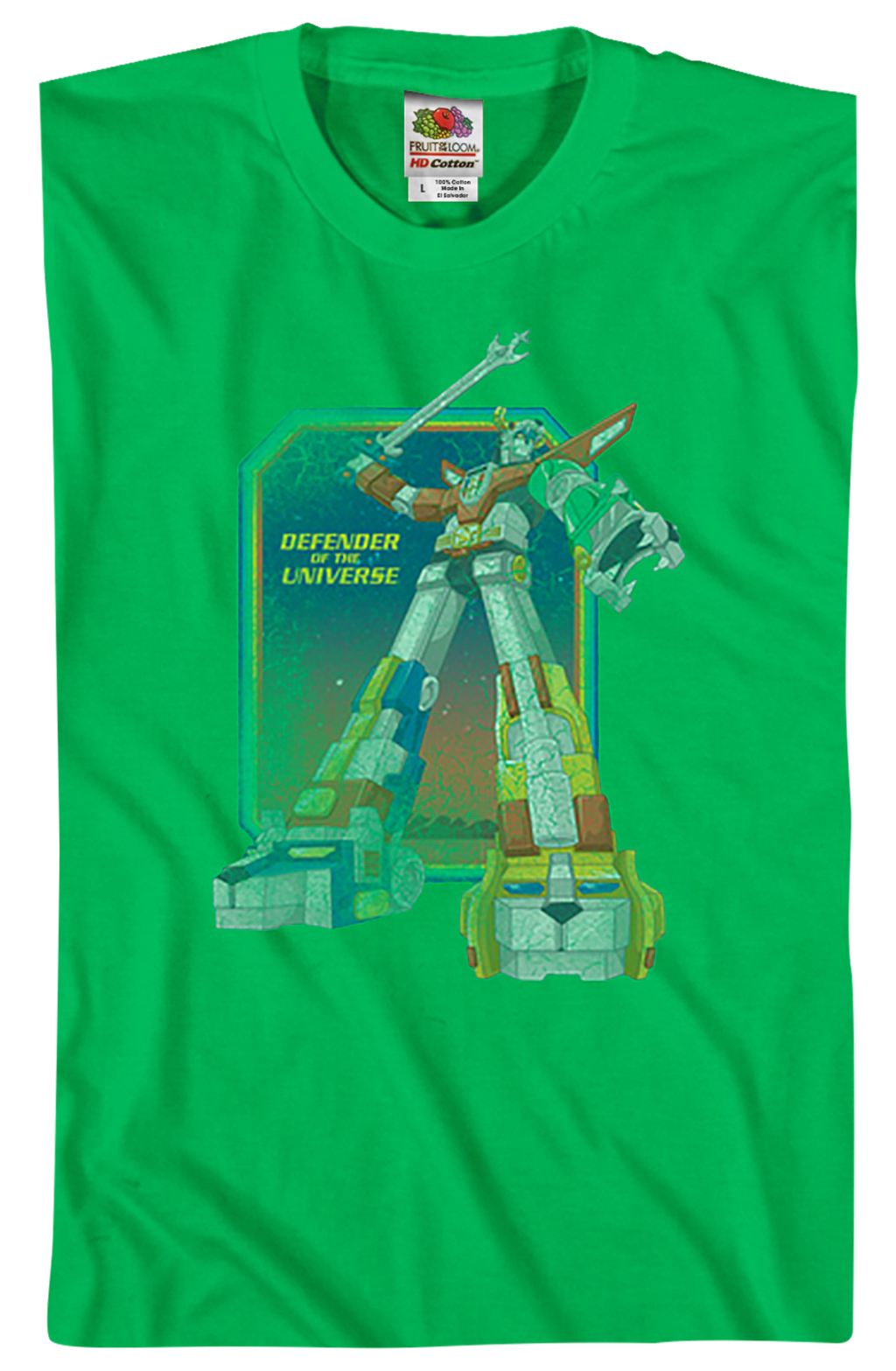 Defender of the Universe Voltron T-Shirt product image 2