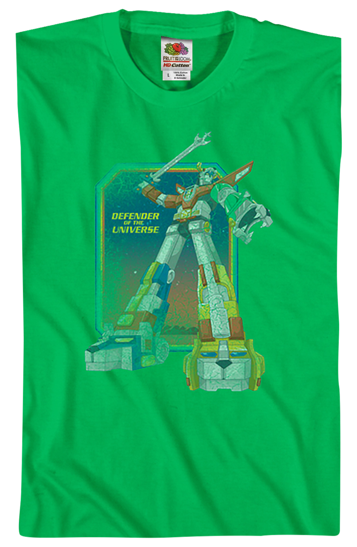 Defender of the Universe Voltron T-Shirt product image 2