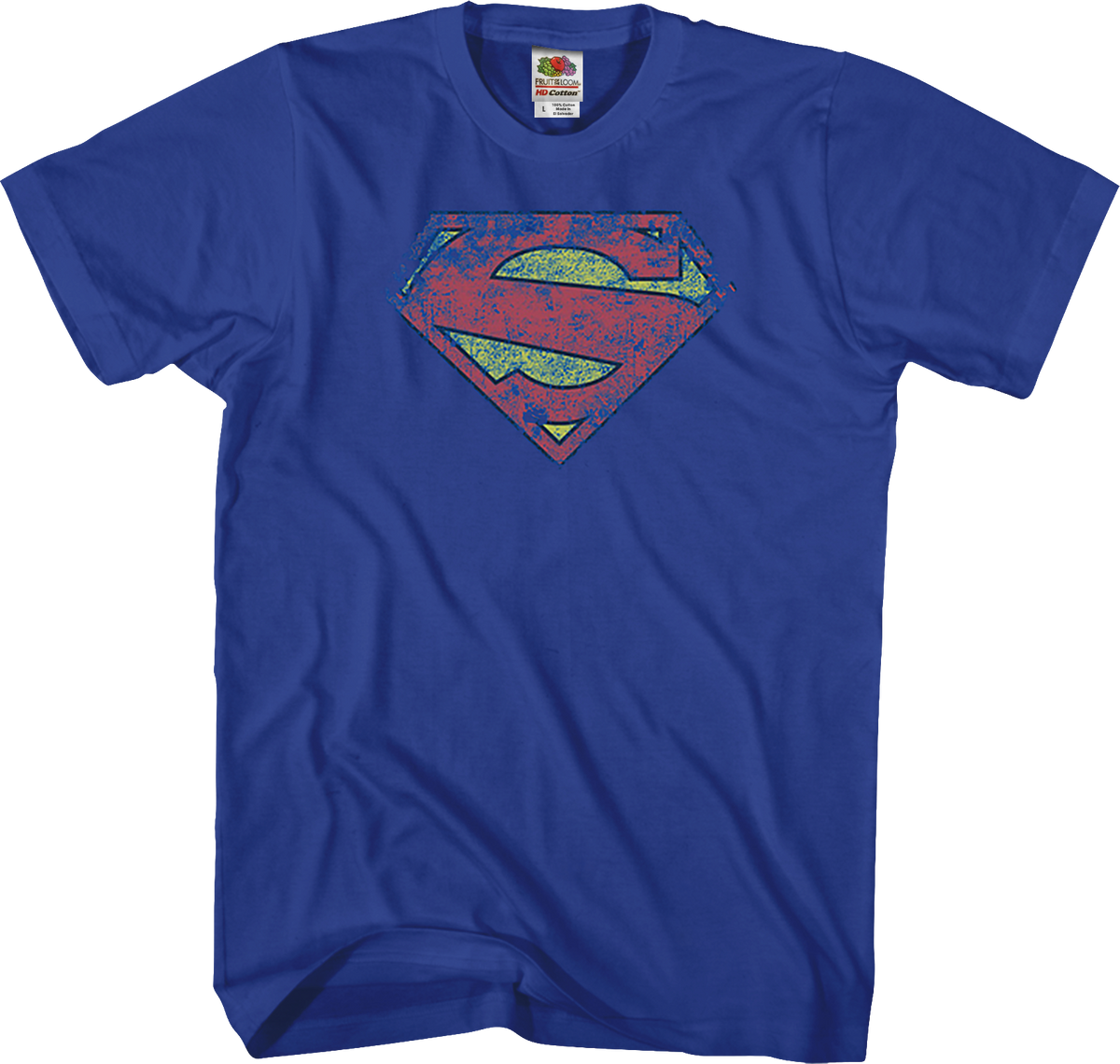 Distressed Logo Superman T-Shirt product image 1