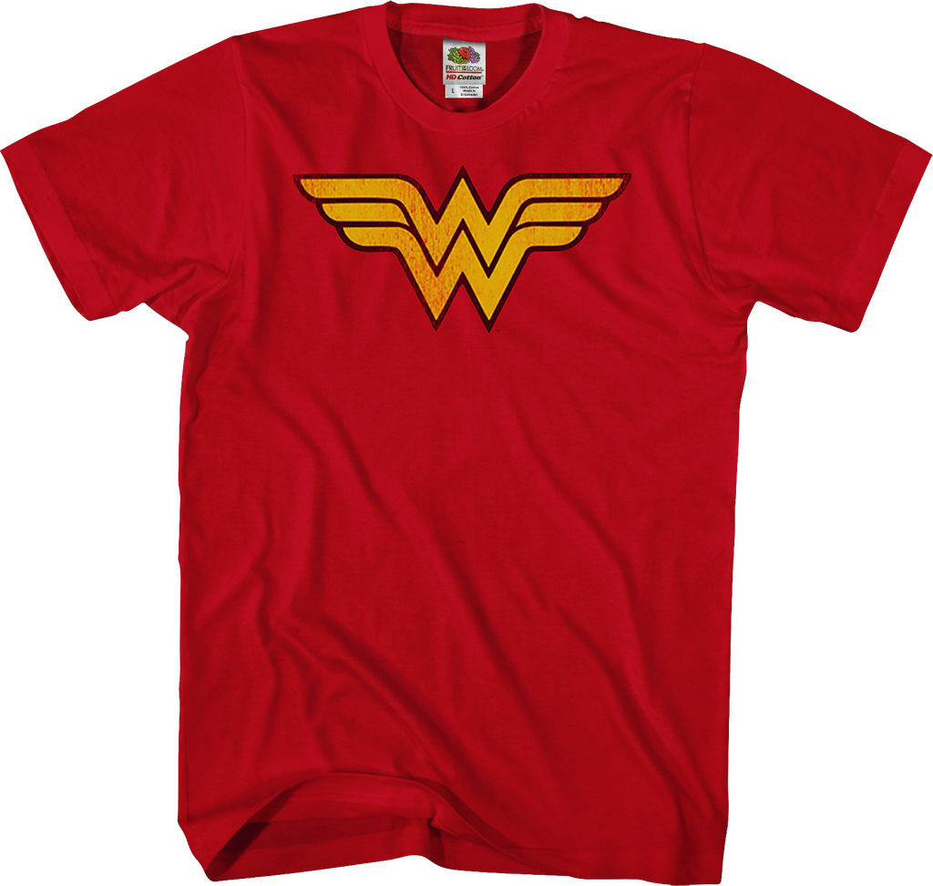 Distressed Logo Wonder Woman T-Shirt product image 1